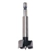 TREND SNAPPY 28MM HEX FORSTNER �16.50 High Quality Forged And Ground Carbon Steel Short Forstner Bit For Drilling Accurate Holes.
For Use With The Snappy Quick Chuck.
Will Also Drill Overlapping Holes. 

Dimensions:
D= 28mm
Overall 