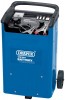 DRAPER 12/24V 240A BATTERY STARTER/CHARGER WITH TROLLEY �114.95 For Garage And Workshop Use. With Trolley Wheels For Easy Movement Around The Workshop Or Yard. The Starter/charger Has Thermal Overload Protection, An Easy-to-read Ammeter, Polarity Inversion And Tra