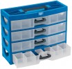 DRAPER Expert 4 Drawer Organiser £21.99 Expert Quality, Impact-resistant Polypropylene With Four Drawers Size 350 X 140 X 55mm Approx., Each Having Six Fixed Compartments Four Of Which Have Removeable Dividers. Plastic Drawer Handles With L