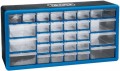 DRAPER 30 DRAWER STORAGE CABINET/ORGANISER - 500 x 160 x 255MM �16.95 Impact-resistant Plastic Ideal For Use In The Workshop Or Home. Latching Facility To Prevent Drawer Fall Out. Slotted Holes In Cabinet To Facilitate Wall Mounting.
Configuration:
�&nbsp;&nbsp;&nbsp;