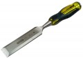 Stanley FatMax Thru Tang Chisel 38mm �16.50 Superior Thru Tang Design Handle For Extra Strength Reassurance And Durability.steel Striking Cap Can Be Used With A Steel Hammer For Increased Force At The Point Of Contact.quality Chrome Alloy (ball