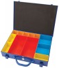 DRAPER 12 Compartment Organiser �24.99 Steel Cased Organiser With An Adjustable Matrix Of Plastic Lift-out Storage Compartments. Case Has A Carrying Handle With Lever Latch Closures And Press Button Catch.
&nbsp;
Dimensions: 384 X 277 X 