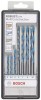 Bosch 7-piece Robust Line multi-purpose drill bit set Multi Construction 5; 5,5; 6; 6; 7; 8; 10 mm 2607010546 �19.95 7-piece Robust Line Multi-purpose Drill Bit Set Multi Construction Diameter Mm: 5,05,56,06,07,08,010,0 Working Length(s) Mm: 50506060609090 Total Length(s) Mm: 8585100150150150150 Set Size: D Set Dime