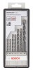 Bosch 7-piece Robust Line concrete drill bit set Silver Percussion 5; 5,5; 6; 6; 7; 8; 10 mm 2607010548 �12.95 7-piece Robust Line Concrete Drill Bit Set Silver Percussion Diameter Mm: 5,05,56,06,07,08,010,0 Working Length(s) Mm: 50506060609090 Total Length(s) Mm: 8585100150150150150 Set Size: D Set Dimension(
