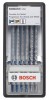 Bosch 2607010573 6-piece Robust Line jigsaw blade set Metal Profile T-shank T 318 AF; T 318 BF; T 345 XF P 2607010573 �7.95 6-piece Robust Line Jigsaw Blade Set Metal Profile Set Contents: T 318 Af Flexible For Metalt 318 Bf Flexible For Metalt 345 Xf Progressor For Wood And Metal Shank: Single Lug Shank (t Shank) Set Size