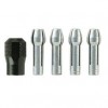 DREMEL 4485 Collet Nut Kit (480,81,82,83) £8.40 Dremel 4485 Collet Nut Kit (480,81,82,83)
Collets Offer The Most Precise Way To Hold An Accessory In A Multitool. The Collet Kit 4485 Is An Assortment Of The Different Available Collets (0,8