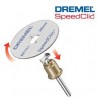 DREMEL 456 Metal Cutting Wheel 5 Pack �7.51 Dremel 456 Metal Cutting Wheel 5 Pack
&nbsp;
Contents


The Fiberglass Reinforced Cutting Wheels Are For Cutting In All Sorts Of Metals. Quick, Easy, Keyless.


Technical Specification


Sh
