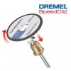 DREMEL 476 Plastic Cutting Wheels 5 Pack �7.93 Dremel 476 Plastic Cutting Wheels 5 Pack
&nbsp;
Contents


The Cutting Wheels Are Specially Designed For Cutting In All Sorts Of Plastics. Quick, Easy, Keyless.


Technical Specification


