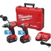 Milwaukee M18ONEPP2A-502X M18 One-Key Fuel Combi & Impact DriverTwin Pack 2 x 5.0Ah £449.95 Milwaukee M18onepp2a-502x M18 One- Key Fuel Combi & Impact Drivertwin Pack 2 X 5.0ah
The 2796-22 M18 Fuel™ 2-tool Combo Kit Includes The M18 Fuel™ Hammer Drill (2706-20) And T