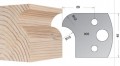 TREND IT/3300540 KNIFE 40MM X 4MM TOOL STEEL (PR) �9.41 Replacement Rebate Knife.dimensions: