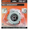 Arbortech Woodcarver PRO-4 Kit �39.99 &nbsp;arbortech Woodcarver Pro-4 Kit
&nbsp;
(grinder Not Included)


Small Diameter Cutting Disc

Fits Most 100mm Or 115mm Angle Grinders

Waste Wood Removed In Chip Form

Supplied With Bla