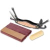 FLEXCUT CARVIN £136.96 Flexcut Carvin' jack - Right-handed
A Complete Carving Kit In You Pocket!
Blades Firmly Lock In Both Open And Closed Positions
Supplied With Slipstrop Honing Device And Flexcut Gold