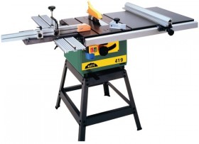 KITY 419 DEAL2 240VOLT SAW BENCH STAND, SLIDING TABLE & EXT TABLE