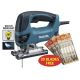MAKITA 4350FCT 240VOLT 720W VARI-SPEED JIGSAW WITH WORK LIGHT & 20 EXTRA BLADES! �119.95