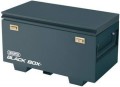 DRAPER 49103 BLACK BOX (CONTRACTORS STORAGE BOX) 830 x 475 x 400MM �260.82 

Heavy Duty Contractors Storage Boxes Manufactured From 2mm Thick Sheet Steel With crackle Finish. 
Ideal For Use On Site, In Vans, Workshops Or Garages. 
Anti-drill Locks And Bolt Holes For Fi
