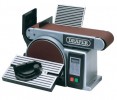 DRAPER 350W 230V BELT AND DISC SANDER �119.00 This Belt And Disc Sander Offers Complete Flexibility In The Home Workshop. The Mitre Gauge, Tilting Arm And Unique Upper Table Offer A Wide Variety Of Sanding Operations From Chamfers To Compound Mit