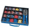DRAPER RATCHET CRIMPING TOOL AND TERMINAL KIT �69.95 Expert Quality, Carbon Steel With Hardened And Tempered Jaws. Continuous Crimping At Preset Tension Ensures Accurate Crimp. Chemically Blacked Finish With Pvc Grips. Suitable For Crimping Insulated Te