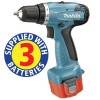 MAKITA 6271DWPE3 12VOLT DRILL & DRIVER COMPLETE WITH 3 X  1.3AMP BATTERIES �99.95 Makita 6271dwpe3 12volt Drill & Driver Complete With 3 X 1.3amp Batteries.
&nbsp;
Features:&nbsp;
&nbsp;




2-speed Gear Selection For Matching Rpm To The Application



16 Torque Set