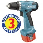 MAKITA 6271DWPE3 12VOLT DRILL & DRIVER COMPLETE WITH 3 X  1.3AMP BATTERIES �99.95