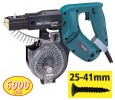 MAKITA  6837 110VOLT COIL AUTOFEED SCREWDRIVER 25-41MM �219.95 Makita&nbsp; 6837 110volt Coil Autofeed Screwdriver 25-41mm
&nbsp;
Plus 2,000 Makita Screws Free Worth �32.30
&nbsp;

Features:

Coil Feed Which Carries Strips Of 100 Screws Means Less Refillin