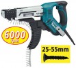 MAKITA 6843 110V AUTO-FEED SCREWDRIVER & 2,000 SCREWS FREE �239.99 Makita 6843 110v Auto-feed Screwdriver
&nbsp;
Plus: 1000 35mm & 1000 55mm Fixings Free. Worth �44.90
Features:� 110 Volt� Forward & reverse� Variable Depth Setting� Rigid Aluminium Ca