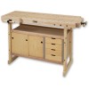 SJOBERG 1450 NORDIC PLUS WORK BENCH �299.00 Sjoberg 1450 Nordic Plus Work Bench.  (model Shown Nordic 1450 With Option Cupboard & Draws) 
&nbsp;
Features:


Sturdy Under Frame From Scandinavian Pine

Hard Nordic Birch Top Built To La