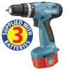 MAKITA 8281DWPE-3 14.4VOLT COMBI HAMMER COMPLETE WITH 3 BATTERIES �129.00 Makita 8281dwpe-3 14.4volt Combi Hammer Complete With 3 Batteries 
&nbsp;
********promotion********
&nbsp;
Reduced Price
Features:


Two Speed Gearbox

Variable Speed Forward & Reverse
