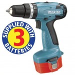 MAKITA 8281DWPE-3 14.4VOLT COMBI HAMMER COMPLETE WITH 3 BATTERIES �129.00