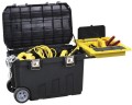 STANLEY 192978 24 GALLON MOBILE CHEST �59.95 Stanley 192978 24 Gallon Mobile Chest.
(tools Not Included)
&nbsp;
Features:
&nbsp;


Maximum Storgae And Easy Transportation For Larger Tools, General Equipment And Workshop Materials.

Extr