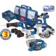 AEG JUMBO PACK C18V 6 TOOL PACK WITH 3 x 3AMP Li-ION BATTERIES �369.00
