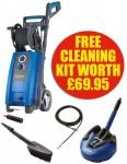 NILFISK-ALTO P150.2-10 X-TRA 240VOLT PRESSURE WASHER 150 BAR PLUS FREE PATIO CLEANING KIT WORTH �69.95 �369.95