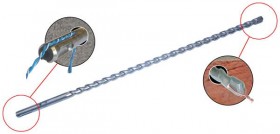 ARMEG SDS+ Cable Guide Drill Bit - 10mm x 400mm