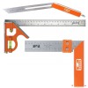 Bahco Mixed Square & Bevel Pack £37.99 Bahco Mixed Square & Bevel Pack
Features:
Sliding Bevel Adjustable To Any Angle..wing Nut On Bottom Of Handle.stainless Steel Blade With Aluminium Handle.wing Nut Made Out Of Ste