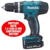 MAKITA BHP343RH 14.4V HAMMER  DRILL/DRIVER WITH 1 x 1.5AMP LITHIUM-iON BATTERIES �99.95 Makita Bhp343rh 14.4v Combi Hammer With&nbsp;1 X 1.5amp Lithium-ion Batteries
&nbsp;
Please Note This Tool Is Supplied With Only 1 Battery 
&nbsp;
Features:


14.4v drill Driver

1&nbsp