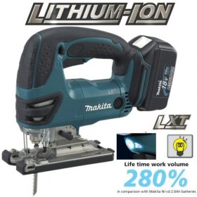 MAKITA BJV180RFE 18VOLT CORDLESS JIGSAW WITH 2 x LITHIUM-ION BATTERIES