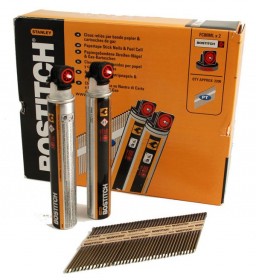 Bostitch 2.80 x 50mm Plain Ring Shank 33� Nails & Fuel (2200) GF33PT