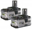 Ryobi BRL-1820 2 x Lithium Ion Battery 18 Volt 2.4ah �127.22 The Bpl-1820g 18 Volt 2.4ah Lithium-ion Battery Has Twice The Performance Of Standard 18 Volt Nicad Batteries With A Longer Run Time And Fade Free Power. 
It Weighs 20% Less Than Standard 18 Volt Nic