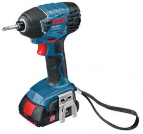 BOSCH GDR18VLi 18V IMPACT DRIVER WITH 2 x 1.3AMP LITHIUM-ION BATTERIES WITH L-BOXX