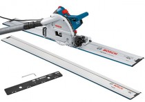 BOSCH GKT55CE 240V 1400W PROFESSIONAL PLUNGE SAW & 2 x 1.6M GUIDE RAIL & CONNECTOR �419.95