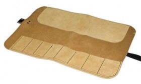 Connell 8 Pocket Leather Chisel Roll