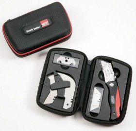 BESSEY DBK FOLDING KNIFE MULTI BLADE SET & CASE