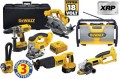 DEWALT DC5PAKB 18VOLT 5 TOOL PACK COMBO KIT WITH 3 BATTERIES + DC410N CORDLESS GRINDER & DC010 RADIO �684.13 Dewalt Dc5pakb 18volt 5 Tool Pack Combo Kit With&nbsp;3 Batteries
&nbsp;
**************exclusive D&m Package***************
&nbsp;
Including A Dc410n Cordless Grinder & Dc010 Dewalt Radio!