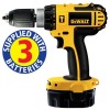 DEWALT DC735KBV 14V COMBI HAMMER DRILL WITH 3 x  2.6AMP Ni-MH BATTERIES �199.00 Dewalt Dc735kbv 14v Combi Hammer Drill With 3 X&nbsp; 2.6amp Ni-mh Batteries
&nbsp;
Supplied With 3 X&nbsp; 2.6amp Ni-mh Batteries
&nbsp;
Dewalt Dc735kbv Features:
&nbsp;
Powerful 14.4 Volt Comb