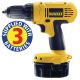 DEWALT DC757KA 14VOLT DRILL & DRIVER 13MM CHUCK WITH 3 x 2AMP BATTERIES �149.95