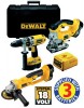 DEWALT DC925JB 18VOLT TWIN PACK OF DC925 COMBI & DC330 JIGSAW PLUS DC411 GRINDER & 3 x 2.6AMP Ni-MH BATTERIES �439.45 Dewalt Dc925jb 18volt Twin Pack Of Dc925 Combi & Dc330 Jigsaw
&nbsp;
&nbsp;
*********exclusive Package**********
&nbsp;
Supplied With Dc411n Cordless Grinder Plus A 3rd 2.6amp Ni-mh Battery (