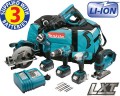MAKITA DK1829 18VOLT 6PC COMBI KIT WITH 3 x 3AMP LITHIUM BATTERIES �749.95 Makita Dk1829 18volt 6pc Combi Kit With 3 X 3amp Lithium Batteries
&nbsp;
Contents:


Sds-plus Rotary hammer (bhr202z)

Combi drill (bhp453z)

Impact drill (btd140z)

Circ