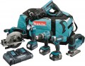 Makita DLX6068PT 18V LXT 6 Piece Kit With 3 x 5.0Ah Li-Ion Batteries, Dual Port Charger £659.95 Makita Dlx6068pt 18v Lxt 6 Piece Kit With 3 X 5.0ah Li-ion Batteries, Dual Port Charger & Bag
New Kit Supplied With 5.0ah Batteries! & Dual Port Charger!
Models In Kit
&