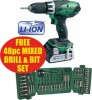 HITACHI DV18DSL 18V COMBI HAMMER WITH 2 x 3.0A Li-ION SLIDE BATTERIES �249.00 Hitachi Dv18dsl 18v Combi Hammer With 2 X 3.0a Li-ion Slide Batteries
&nbsp;
Features


New Design Combi Drill With Slide On Battery And Slimline Grip

Ultra Slim Handle For Extra Comfort And E