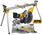 DEWALT DW717 XPS 240V 250MM DOUBLE BEVEL SLIDING MITRE SAW WITH CUT-LINE SYSTEM & DE7023 LEGSTAND �549.00