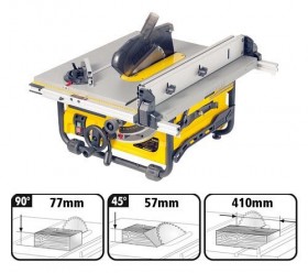 DEWALT DW745 240VOLT PORTABLE TABLE SAW